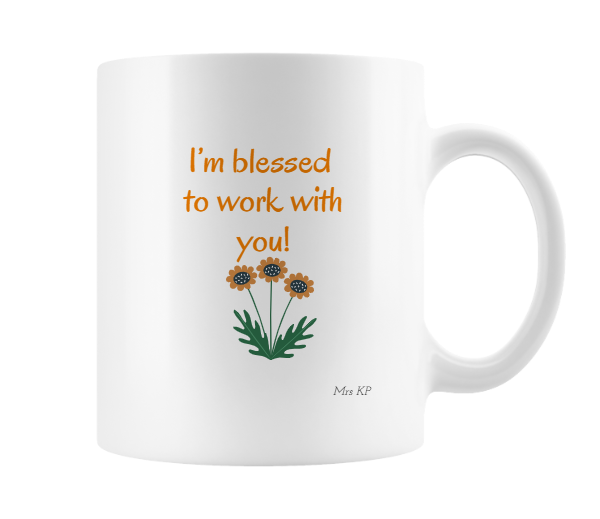 Mug Gift Hamper - I’m blessed to work with you