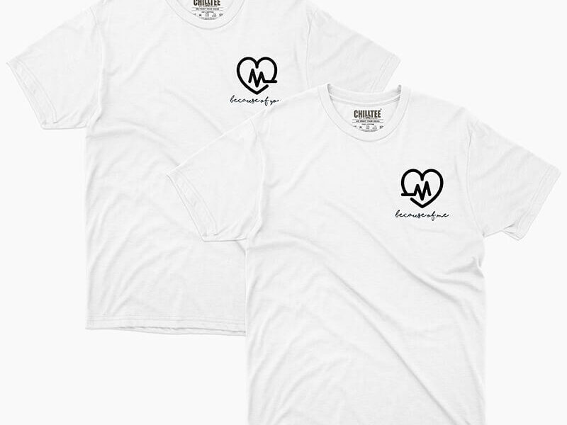 Matching personalised T-shirt for Parent and kids (2PCS)