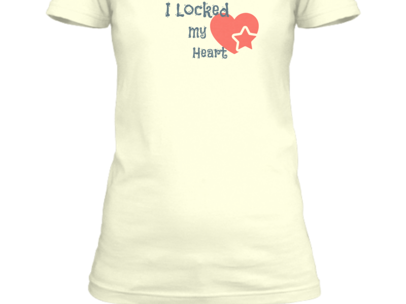 Matching t-shirt - I locked my heart I found the Key