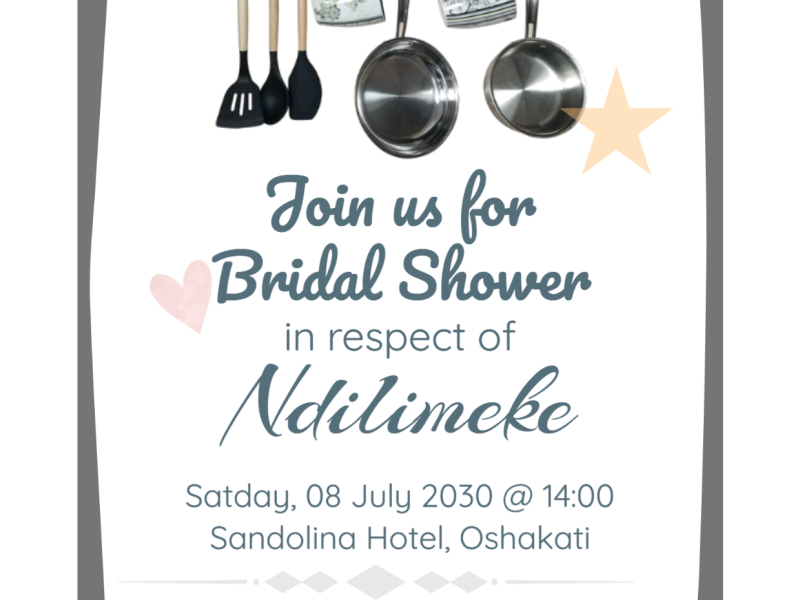 Beautiful Kitchen Bridal Shower